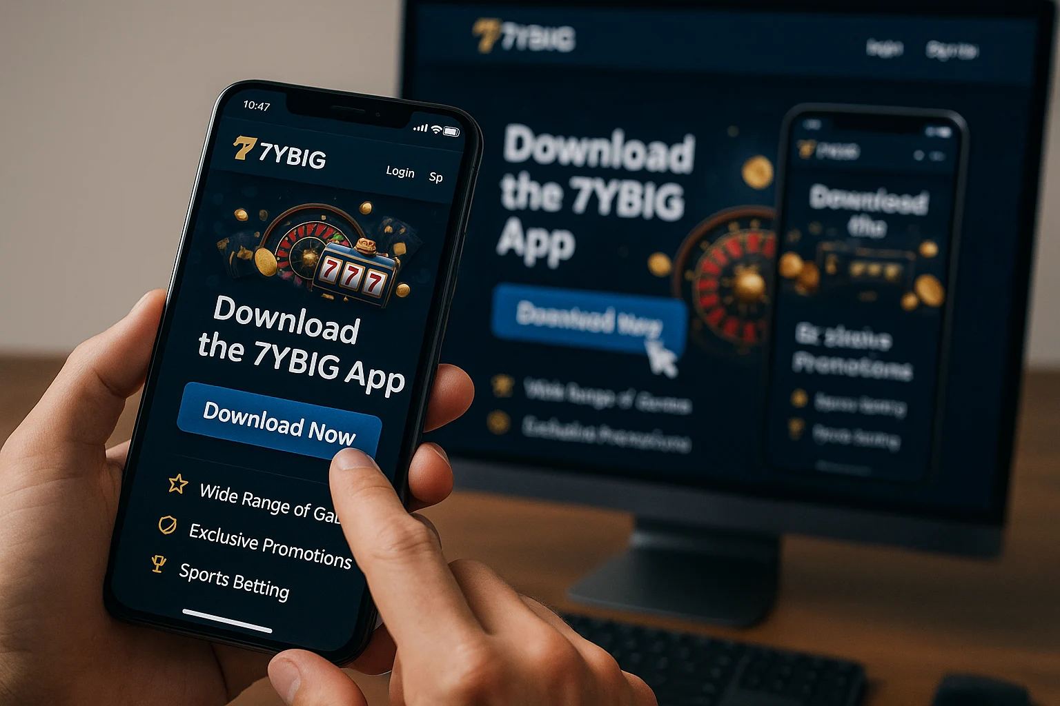 Baixarar o 7ybig Cassino App