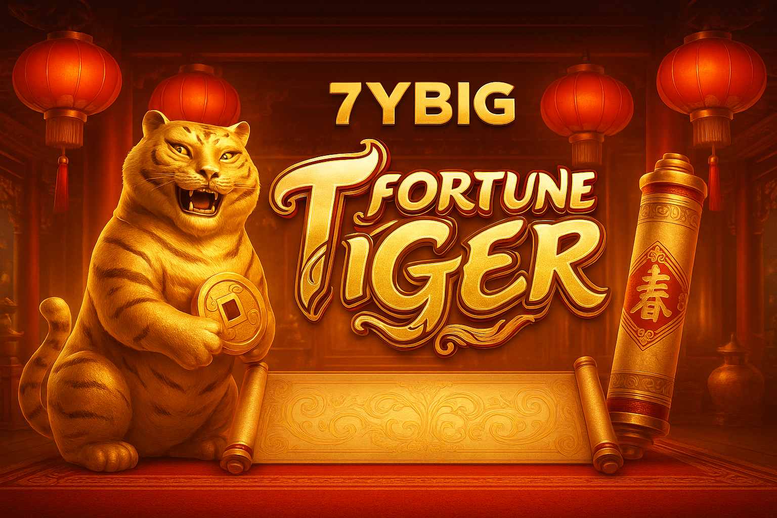 Fortune Tiger é um jogo imperdível no 7YBIG Casino