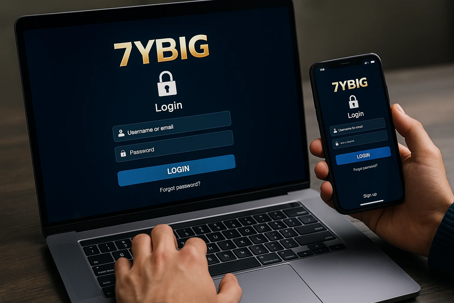 Não Perca tempo, o rRgistro na site 7YBIG